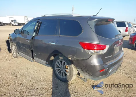 2014 Nissan Pathfinder Sl z USA, uszkodzony, nr VIN 5N1AR2MN3EC735049